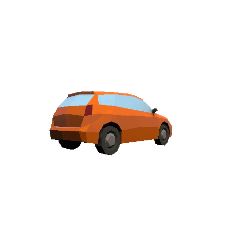 PaperCarsSUV4DayOrange Variant